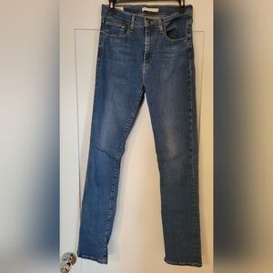 Levi's 724 High Rise Straight Leg Jeans
